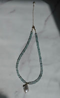 The Aquamarine Drop Pearl