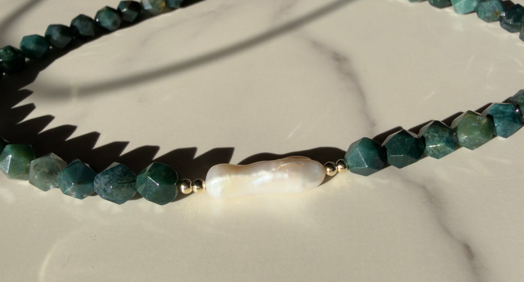 The Moss Agate Pearl